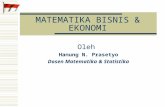 MATEMATIKA EKONOMI - fun with R & D , All About System; | …€¦ · PPT file · Web view · 2009-04-28MATEMATIKA BISNIS & EKONOMI Oleh ... (minimize/maximize) Fungsi pembatas