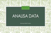 Analisa data - Mayang Adelia Puspita | Lecturer, Former ...mayangadelia.com/wp/wp-content/uploads/2016/06/09.-Analisa-data... · penduga regresi populasi dikenal istilah SRF ... Penaksir