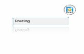 Routing - dinus.ac.iddinus.ac.id/repository/docs/ajar/jarkom lanjut - w5 - routing...Default routes dapat di gunakan untuk me-routing paket yang ... EIGRP, OSPF, ISIS, BGP. Paket yang