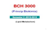 (Prinsip Biokimia) - Universiti Putra METABOLISM.pdf(Prinsip Biokimia) Semester 2 -2012-2013 (Lipid Metabolism) 2 Pengoksidaan Lipid : Edaran pengoksidaan dan enzim yang terlibat.