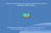 RPJMD 2011-2015 - … · Perolehan Jumlah Kursi Partai Politik Pemilu Legislatif Di Kabupaten Belitung Timur Tahun 2009 ... Bagan Alur Hubungan RPJMD dengan Dokumen Perencanaan Lainnya