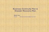 Business Continuity Plan & Disaster Recovery Plan · mempertimbangkan strategi jangka pendek ... dan bertugas untuk menyelamatkan jiwa ... setelah recovery facility sudah bekerja.