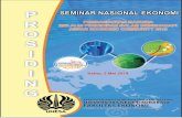 Seminar Nasional Ekonomi (SNE 2014) Fakultas Ekonomi Universitas Negeri Surabaya "Pembangunan Manusia Melalui Pendidikan …