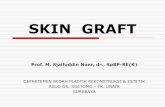 SKIN GRAFT - spesialis1.bpre.fk.unair.ac.idspesialis1.bpre.fk.unair.ac.id/wp-content/uploads/2017/03/02.-Skin...MACAM Berdasarkan ketebalannya : ... fiksasi dan pembalutan (dressing)