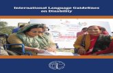 International Language Guidelines on Disabilityifes.org/sites/default/files/international_language...Panduan surat suara taktil Panduan untuk surat suara dalam bentuk braille atau