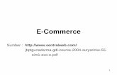 E-Commerce - Gunadarma Universitywiwied.staff.gunadarma.ac.id/Downloads/files/9036/slide_E-Commerce… · sehingga chip yang terdapat di kartu dapat ... belum semua cybershop menggunakan