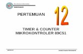 Pertemuan 12 - Timmer & Counter Mikrokontroller 89C51 · Gambar Mode Timer. Mode 0 merupakan timer yang dibentuk oleh 13 bit karena itu dikenal dengan istilah mode timer 13 bit. Mode