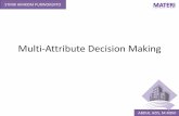 Multi-Attribute Decision Making - E-Learningelearning.amikompurwokerto.ac.id/index.php/download/materi/... · Multi-Attribute Decision Making (MADM) • Masalah MADM adalah mengevaluasi