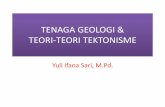TENAGA GEOLOGI & TEORI-TEORI TEKTONISMEyulifanasari.com/wp-content/uploads/2018/04/TEORI... · Tenaga Geologi merupakan tenaga yang menyebabkan terjadinya perubahan di permukaan bumi