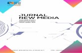 VOLUME 8 NOMOR 1 AGUSTUS 2017 - std-bali.ac.idstd-bali.ac.id/jurnal/Jurnal-New-Media-Vol-8-No-1-Agustus-2017.pdfJURNAL IPTEKS “NEW MEDIA” yang terbit pertama kali September Tahun
