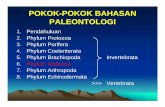 POKOKPOKOK--POKOK BAHASAN POKOK …staff.unila.ac.id/gnugroho/files/2012/08/Moluska-1.pdfsederhana telah dijumpai pada zaman Ordovisium & terjadi evolusi gigi hingga menjadi dua susun