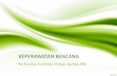 KEPERAWATAN BENCANA - …nsa736.weblog.esaunggul.ac.id/.../2017/08/5.-Keperawatan-bencana.pdf · –Psl 82; 83: pelayanan pada kondisi darurat dan bencana ASPEK LEGAL HIPGABI ...