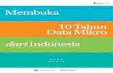 Membuka 10 Tahun Data Mikro Indonesia - psflibrary.orgpsflibrary.org/catalog/repository/3940_Membuka_10_Tahun_Data_Mikr… · mikro Bank Dunia. Brosur ini ... Indikator kesejahteraan