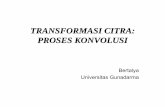 TRANSFORMASI CITRA: PROSES KONVOLUSIbertalya.staff.gunadarma.ac.id/Downloads/files/16843/Transformasi... · Konvolusi dan Transformasi Fourier ... [0 0 1 2 3 4 0] ... piksel citra