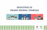 INVESTASI DI PASAR MODAL SYARIAH - Indonesia ... Investasi Syariah Pasar...Bukan Pasar Yang Berdiri Sendiri Tidak ada perbedaan mekanisme pencatatan Efek Tidak ada perbedaan mekanisme