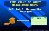 Ch. 5 - The Time Value of Money - Sunar Budi « There is …€¦ · PPT file · Web view · 2008-11-26Nilai-Uang Waktu Ref: Bab 5. Matematika keuangan digubah dari Prentice Hall,