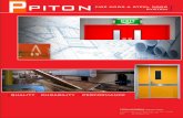 PITON & W = Outer Frame Size ... B S. max.381,6 OF (180 C) BR-ARS BR-BRS BR-CRS Fire Escape, Commercial Area, Equipments ... dasar.. Z-shape frame