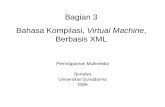 Bagian 3 Bahasa Kompilasi, Virtual Machinebertalya.staff.gunadarma.ac.id/Downloads/files/13304/B3.pdf · • Audio/Video : Xine, MPlayer • Televisi : ... – Menggunakan skrip untuk