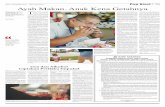RABU, 29 DESEMBER 2010 | MEDIA INDONESIA Ayah … · reka dan hanya menghabiskan sedikit waktu dengan induk betina tikus itu. ... bah bukti bahwa epigenetik program ulang gen mungkin