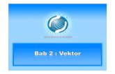 Bab 2 Vektor - hanungnindito.files.wordpress.com · •u= (-4,2) -3u= (12,-6) Catatan:OperasiinijugaberlakuuntukvektordiR3. Vektor satuan adalah sebuah vektor yang ... Microsoft PowerPoint
