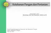 Ketahanan Pangan dan Pertanian - Jejaring Gizi Indonesiagizi.depkes.go.id/wp-content/uploads/2015/...2015_edit-tanpa-foto.pdf · Kompetisi pemanfaatan dan degradasi sumber daya air