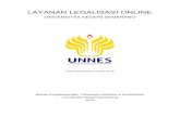 UNIVERSITAS NEGERI SEMARANG - pps.unnes.ac.idpps.unnes.ac.id/wp-content/uploads/2017/10/panduan-legalisasi... · PENDAHULUAN Layanan Legalisasi Online adalah salah satu bagian dari