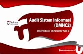 Oleh :Tim Dosen MK Pengantar Audit SI · Pentingnya Audit IS Audit Sistem Informasi merupakan hal yang penting bagi sebuah organisasi untuk dapat menghindari: •Kerugian akibat kehilangan