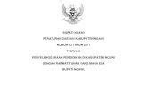 BUPATI NGAWI PERATURAN DAERAH KABUPATEN …dindik.ngawikab.go.id/storage/app/media/docs/PERDA NO 33 TAHUN … · Lembaran Negara Republik Indonesia Nomor 4132) sebagaimana telah diubah