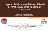 Laporan Pelaksanaan Tahapan Pilkada Serantak Riau …tapem.riau.go.id/webriau/lihat_pdf.php?gambar=53189070...•Tidak masuk di DPT, masih bisa memilih yang berpeluang di DPTb-2 •Banyak