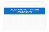 DECISION SUPPORT SYSTEMS COMPONENTS · Business (system) analyst; orang yang memiliki knowledge umum dari wilayah aplikasi, pendidikan administrasi bisnis formal (bukan CS) dan ...