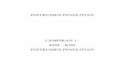 LAMPIRAN 1 : KISI – KISI INSTRUMEN PENELITIANthesis.binus.ac.id/Doc/Lampiran/2008-2-00366-ka lampiran.pdf · Instrumen Penelitian ... pengajar dan courseware sebagai bahan ajar.
