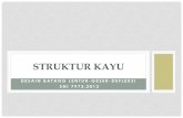 STRUKTUR KAYU - Sugeng sipil80 | Universitas …sugengpb.lecture.ub.ac.id/files/2015/04/Materi-05-SNI-2013-Kayu... · kadar air > 19% . FAKTOR TEMPERATUR C T . ... LATIHAN SOAL 2