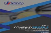 Company Profile HIKARYA UPDATE - …hikmakaryapersada.com/CP HIKARYA new.pdf · • InstalasiPanelTR(LVMDP,CapasitorBank,PanelSingkronGenset,ATS,AMF) • Penanaman dan Penarikan Kabel