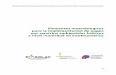 Elementos metodológicos para la implementación de … · Modelo de PSA-hídricos implementado por el PASOLAC al nivel municipal Pagos por servicios ambientales tarifas, incentivos