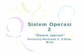 Sistem Operasi 2 - dinus.ac.iddinus.ac.id/repository/docs/ajar/Pengertian_Sistem_Operasi.pdf · ppgg penggunaan Komputer – Sistem Operasi sebagai alat untuk memaksimalkan ... Desktop,