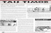 17 - 30 April 2000 Vol. I, No. 5 PBB AAnnan ssambut ... · kunjungan ke tempat masa depan lapangan olahraga Vemase , ... hari saja,” kata Sarwar Sultana, ... UNTAET menampung proposal