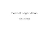 Format Leger Jalan - birohukum.pu.go.idbirohukum.pu.go.id/uploads/DPU/2005/permen78_2005_format.pdf · format leger jalan tahun 2005. leger . ... leger j lan . ... departemen pekerjaan