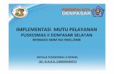 BERBASIS SMM ISO - kebijakankesehatanindonesia.net AA Agung... · Apoteker : 2orang - Penjaga Malam : 2 orang - Cleaning Service : 2 orang ... konseling pada kasuskonseling pada kasus--kasus