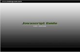 Javascript Guide · PDF fileApakah saya butuh compiler untuk menjalankan javascript? Tidak perlu, anda cukup ... Di sini kita menggunakan notepad sebagai teks editor. Kode javascript