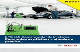 EPS 118 Comprovador de injetores: Para todas as …pt-ww.bosch-automotive.com/media/parts/brochures_1/equipo_de... · Os sistemas "common rail" em motores diesel con - ... Delphi,