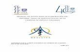 MANUAL DE APOYO PARA LA ELABORACIÓN DEL INFORME …€¦ · 1 manual de apoyo para la elaboraciÓn del informe final de servicio social de la carrera de mÉdico cirujano aprobado