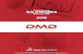 DMD TEMARIO 2016 - dmd.com.mxdmd.com.mx/wp-content/uploads/2017/04/DMD_TEMARIO_2016.pdf · de automatización de diseño mecánico SOLIDWORKS para construir modelos paramétricos