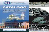 CATALOGO - Mexpetrolmexpetrol.com/app/resources/pdf/Catalogo_Mexpetrol.pdf · • TUBING PARA PRESION ... • Instrumentacion y control • Proceso • Telecomunicaciones y datos