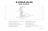 OM, DS 160 C, ES, 2004, 541 40 41-70 - husqvarna.com · MOTORES: DIMAS: DM 225D con la montura para soportar el motor DM 225 con la montura para soportar el motor ... instrucciones