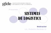 Presenta: SISTEMAS DE LOGISTICA - gideca.net de Logistica.pdf · eslabones de la cadena. •Los recursos para activar el flujo se incorporan al sistema a través de las ... bienes
