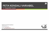 PETA KENDALI VARIABEL - debrina.lecture.ub.ac.iddebrina.lecture.ub.ac.id/files/2017/09/9-Peta-Kendali-Variabel.pdf · S = atau S = R/d2 Kriteria penilaian : Jika Cp > 1,33 , maka
