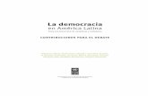 La democracia - cambiosenamerica.files.wordpress.com · Estado para la democracia Acerca del estado en América Latina contemporánea: diez tesis para discusión Guillermo O’Donnell