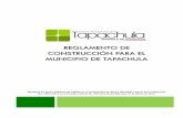 Reglamento de Construcción Para El Municipio De Tapchula ...legismex.mty.itesm.mx/estados/ley-chis/CPS-RM-Construcciones2014... · 1 REGLAMENTO DE CONSTRUCCIÓN PARA EL MUNICIPIO