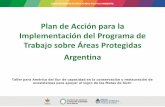 Plan de Acción para la Implementación del Programa de ... · gestión pública ambiental compartida ... escala regional y nacional de la conservación y uso sustentable de la biodiversidad.