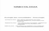 Aul Sinecologia e sucessão LUIS 2009 para radhouanw3.ualg.pt/~lchichar/ECOLOGIA 2009/Aul Sinecologia e sucessão1.pdf · Teia alimentar – Bioacumulação 40 Eficiência ecológica